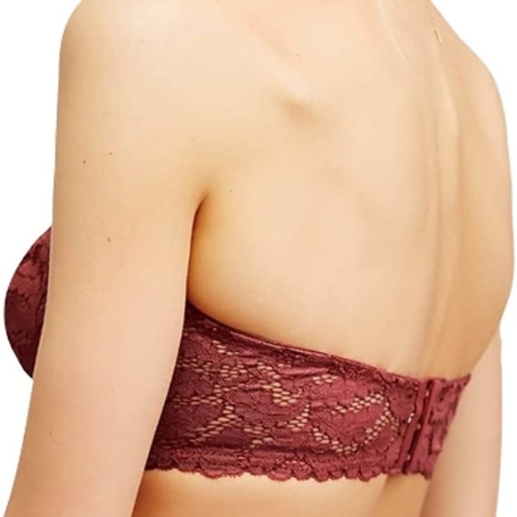 Free People Love Letters Underwire Bra Paprika 34C 34D - Picture 6 of 7